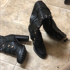 Knee High Black Boots